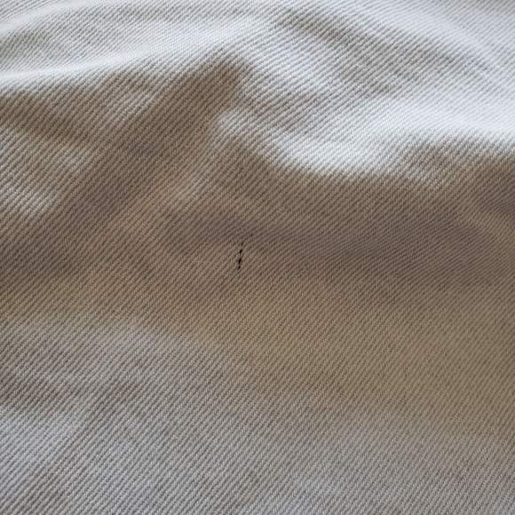 Raw Hemmed Straight Leg Wide Jean - Picture 4 of 4